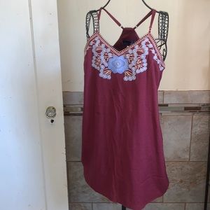 Blue rain dress size M